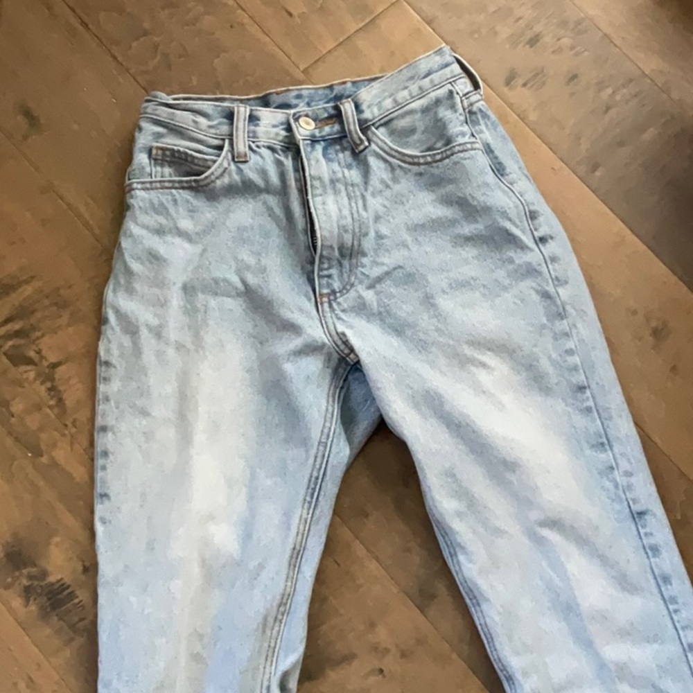 Brandy Melville john galt jeans slit bottom